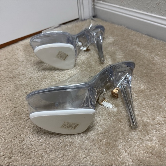 Clear Platform Heels - New - Picture 4 of 4